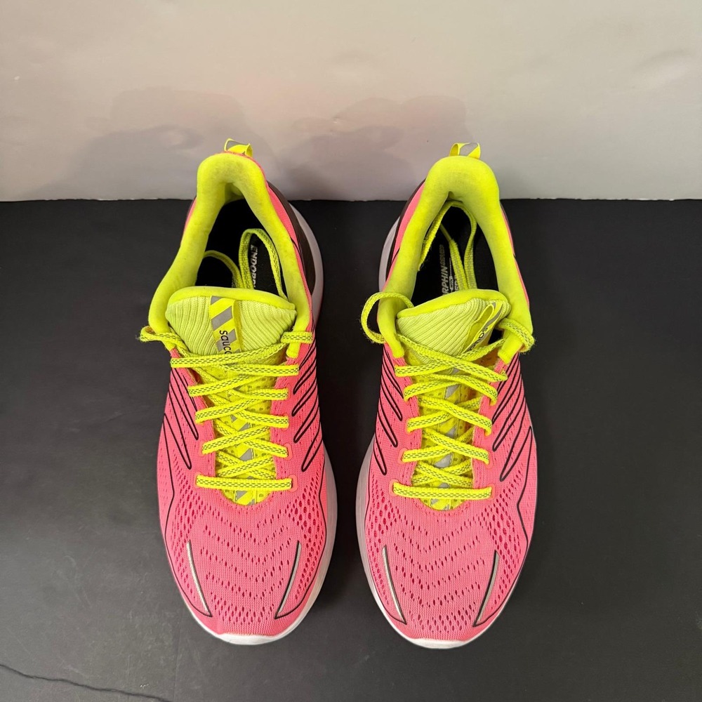 Saucony Endorphin Shift Womens Running Shoes Pink Citron Size 10 - Picture 13 of 15